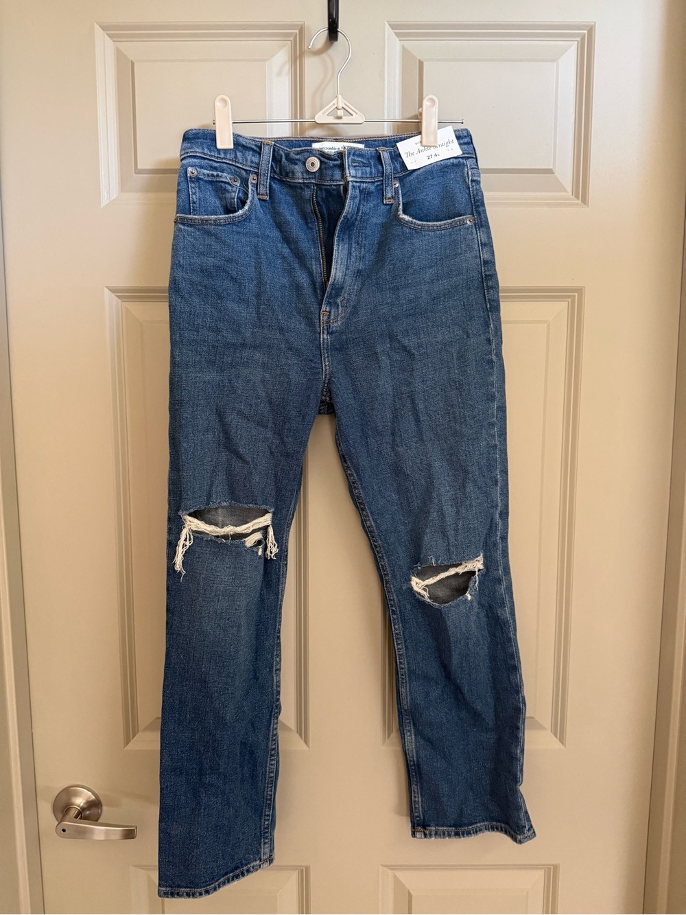 Blue Distressed Jeans
